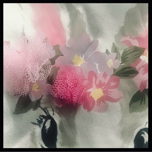 Btween Lace Embellished Bunny Graphic Tee - Picture 4 of 9